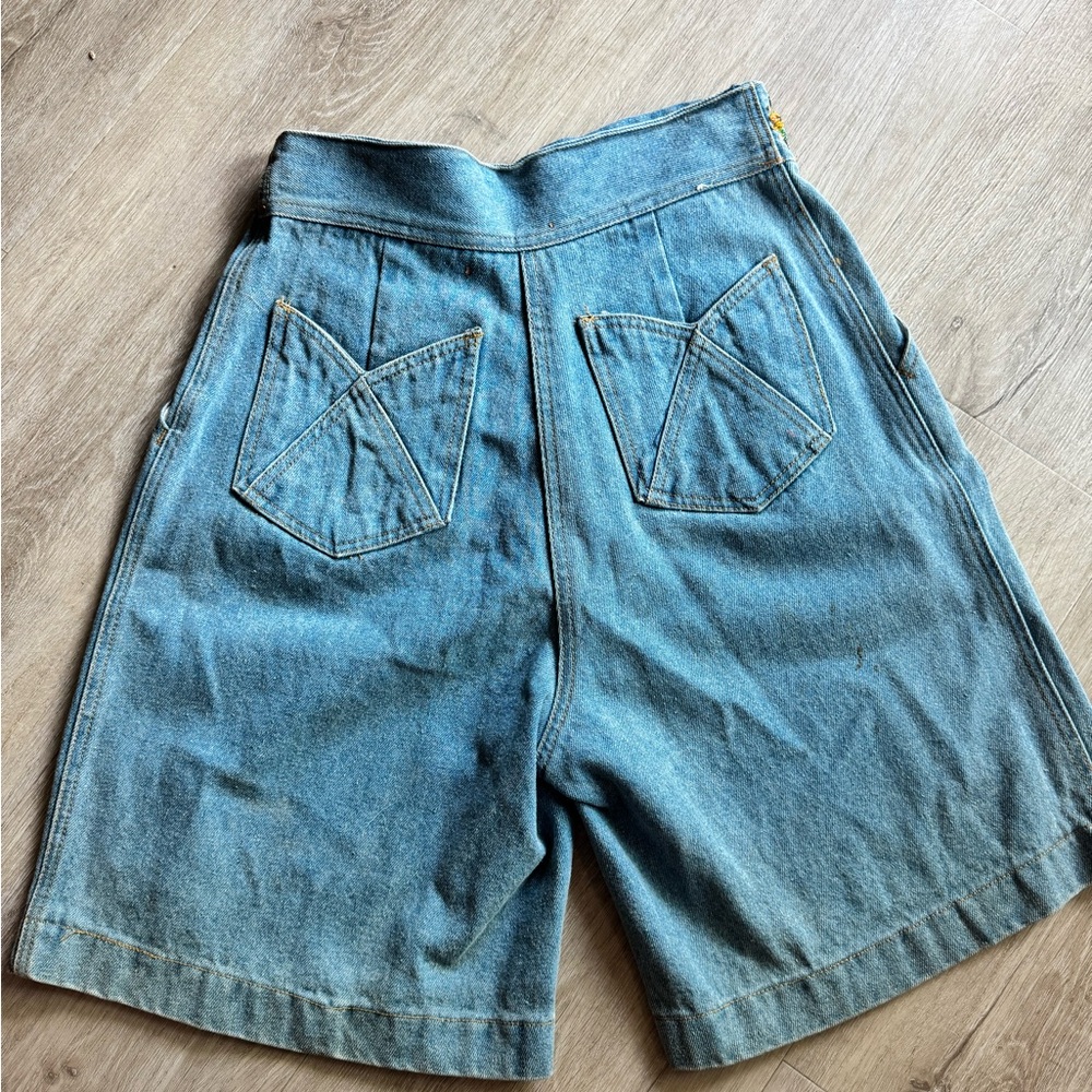 Vintage culottes/mom jeans with beading - Picture 9 of 9